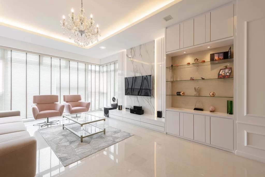 Japandi condo interior design