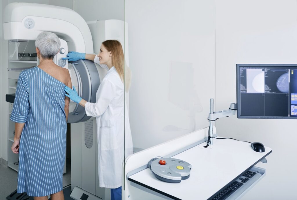 Mammography for breast cancer screening